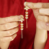 Gangika 22k Gold Plated Earpin