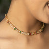 22k Gold Plated Gumsum Choker