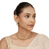 22k Gold Plated Varsha Chandrima Necklace Set