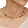 22k Gold Plated Varsha Chandrima Necklace Set
