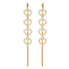 22k Gold Plated Preet Ruhika Earpin