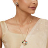 22k Gold Plated Varsha Madhavi Pendant Set