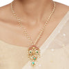 22k Gold Plated Varsha Charusheela Pendant Set