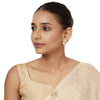 22k Gold Plated Varsha Chetna Pendant Set