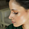 22k Gold Plated Om Nosepin (Clip On)