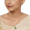 22k Gold Plated Varsha Dayita Pendant Set