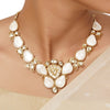 22k Gold Plated Varsha Ekanta Necklace Set