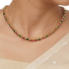 22k Gold Plated Varsha Geetika Necklace Set
