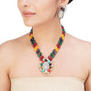NAVRATNA  MULTI PENDANT SET