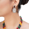 NAVRATNA  MULTI PENDANT SET