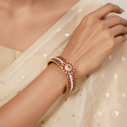 22k Gold Plated Varsha Ramya Bangles