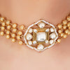 SHAGUN FLOWER KUNDAN CHOKER SET