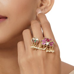 22k Gold Plated Varsha Shanvika Ring