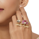 22k Gold Plated Varsha Shanvika Ring