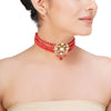 SHAGUN FLOWER KUNDAN CHOKER SET