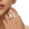 22k Gold Plated Varsha Shivangi Ring