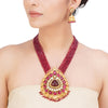 SHAGUN PAN KUNDAN PENDANT SET