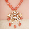 SHAGUN CHAND PENDANT KUNDAN SET