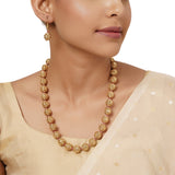 22k Gold Plated Varsha Kalpana Necklace Set