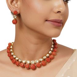 22k Gold Plated Varsha Kamakshi Necklace Set