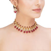 SHAGUN MATSYA CHOKER KUNDAN SET
