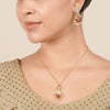 22k Gold Plated Kashish Necklace Set