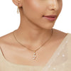 22k Gold Plated Varsha Kanupriya Pendant Set