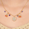 22k Gold Plated Ladli Necklace Set