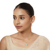 22k Gold Plated Varsha Kashvi Pendant Set