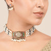 22k Gold Plated Leela Necklace Set