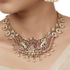 22k Gold Plated Varsha Kavyanjali Necklace Set