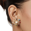 22k Gold Plated Varsha Komala Pendant Set