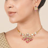 22k Gold Plated Lipika Necklace Set