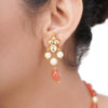 SHAGUN BINA KUNDAN PENDANT SET