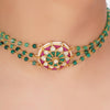 SHAGUN FLOWER KUNDAN CHOKER SET