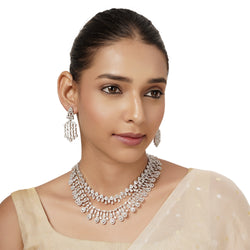 22k Gold Plated Varsha Krishika Necklace Set