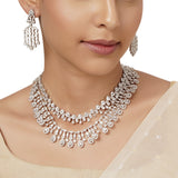 22k Gold Plated Varsha Krishika Necklace Set