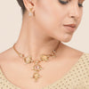 22k Gold Plated Mugdha Necklace Set