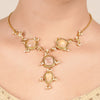 22k Gold Plated Mugdha Necklace Set
