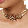 22k Gold Plated Varsha Lavangi Necklace Set