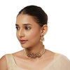 22k Gold Plated Varsha Lavangi Necklace Set