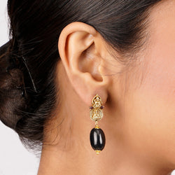 22k Gold Plated Sankranti Mahira Earring