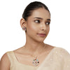 22k Gold Plated Varsha Madhavi Pendant Set