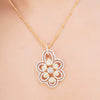 HEERA GOLD PLATED PENDANT SET