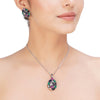 HEERA MULTI COLOUR PENDANT SET