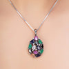 HEERA MULTI COLOUR PENDANT SET
