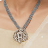 22k Gold Plated Varsha Mahima Necklace Set