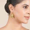 22k Gold Plated Chakori Earring