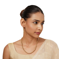 22k Gold Plated Varsha Manaswini Necklace Set