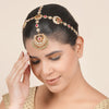 22k Gold Plated Chand Mathpatti